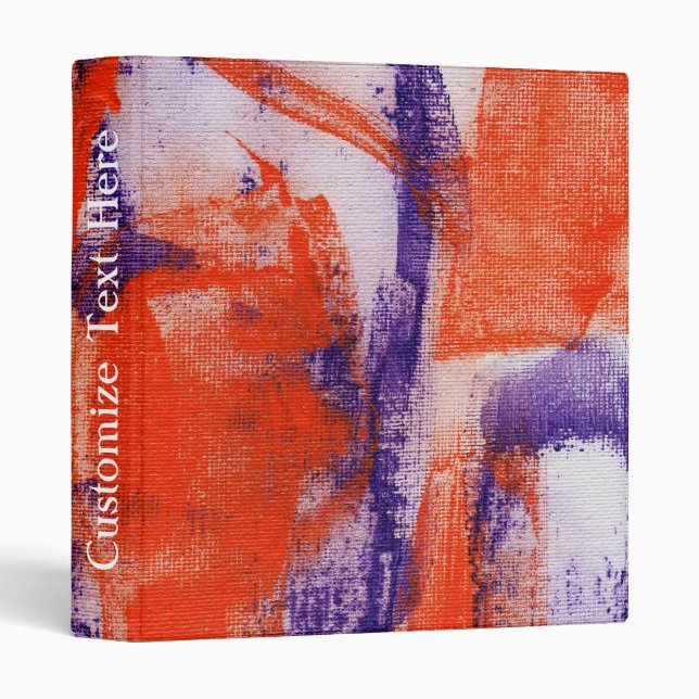 Abstract Expression #12 by Michael Moffa Binder (Front/Spine)