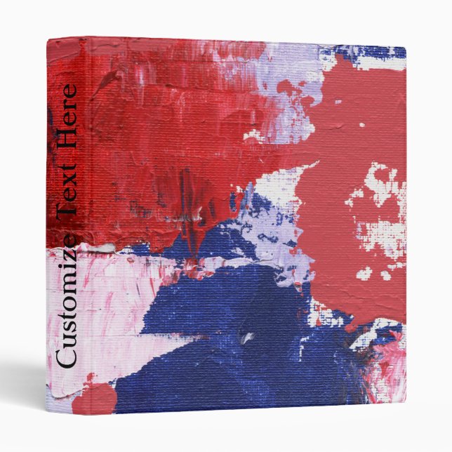 Abstract Expression #1 by Michael Moffa Binder (Front/Spine)