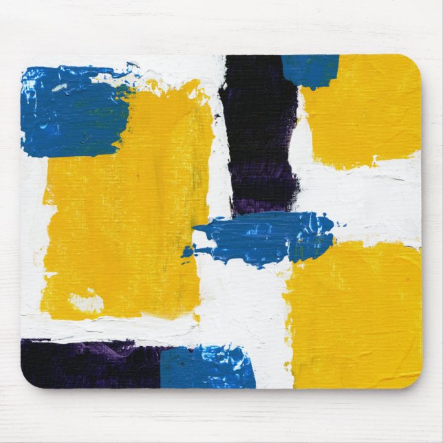 Abstract Expression #2 by Michael Moffa Mouse Pad (Front)