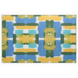 Abstract Expression #3(Large) by Michael Moffa Fabric