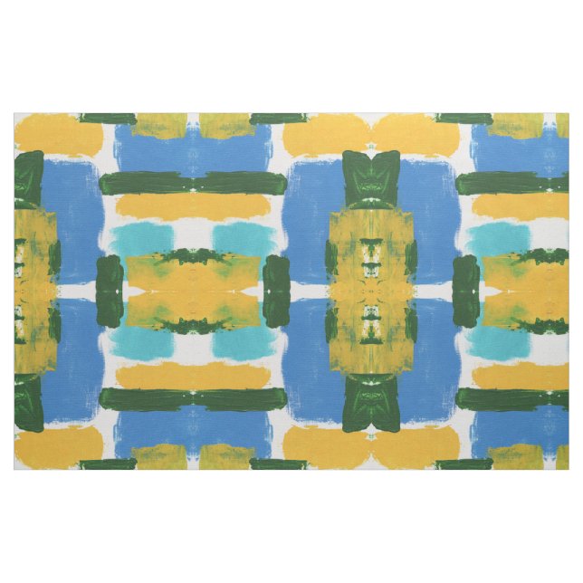 Abstract Expression #3(Large) by Michael Moffa Fabric (Yard)