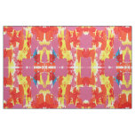 Abstract Expression #7(Large) by Michael Moffa Fabric