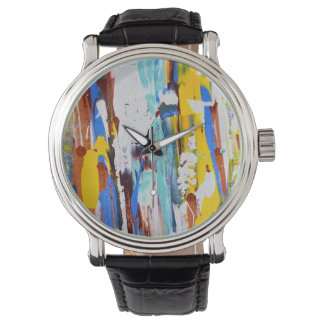 Abstract Expression inspired by the 20th century Watch