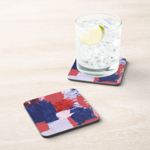 Abstract Expression No. 1 by Michael Moffa Beverage Coaster