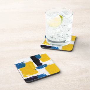 Abstract Expression No. 2 by Michael Moffa  Beverage Coaster