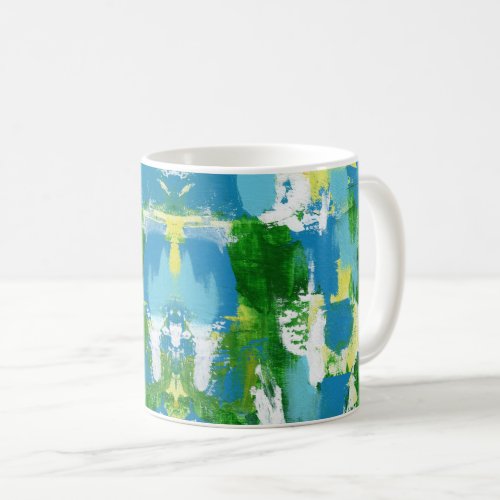 Abstract Expression No 5 by Michael Moffa Coffee Mug