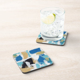 Abstract Expression No.6 by Michael Moffa Beverage Coaster
