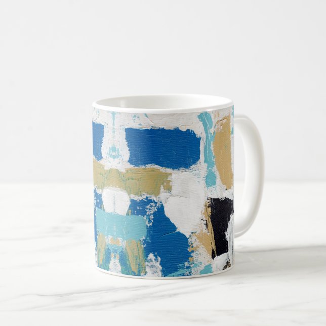 Abstract Expression No. 6 by Michael Moffa Coffee Mug (Front Right)