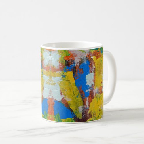 Abstract Expression No 8 by Michael Moffa Coffee Mug