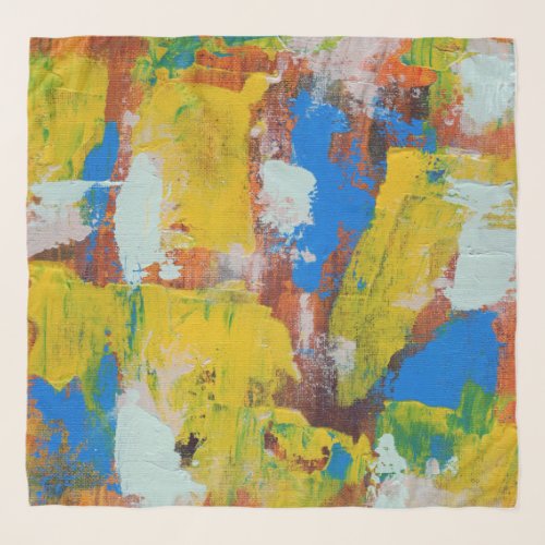 Abstract Expression No 8 by Michael Moffa  Scarf