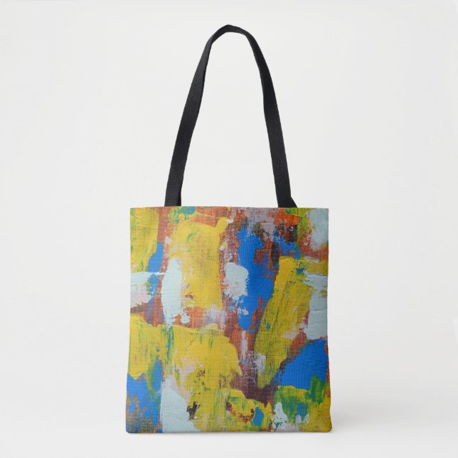 Abstract Expression No. 8 by Michael Moffa Tote Bag (Front)