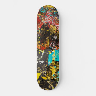 Abstract Expressionism #1 Skateboard