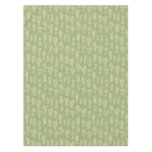 Abstract Expressionism Cactus Line Art Pattern Tablecloth
