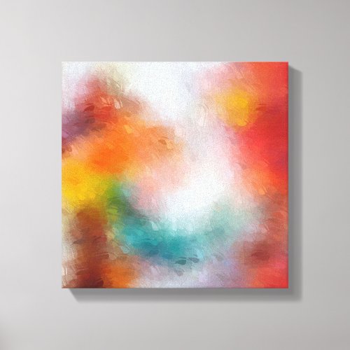 Abstract Expressionism Canvas Print