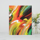 Abstract Expressionism Painting (Standing Front)