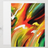 Abstract Expressionism Painting (Front/Back)