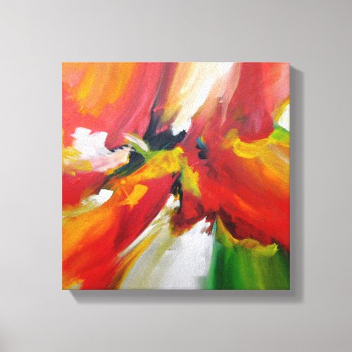 Abstract Expressionism Painting Canvas Print