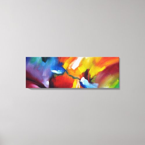 Abstract Expressionism Painting Canvas Print