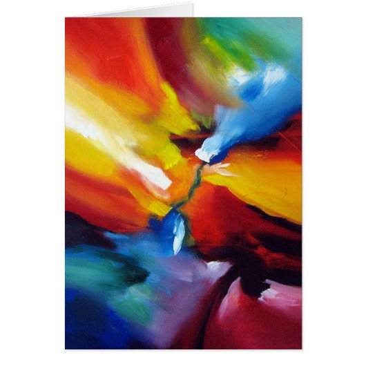 Abstract Expressionism Painting Cards (Front)