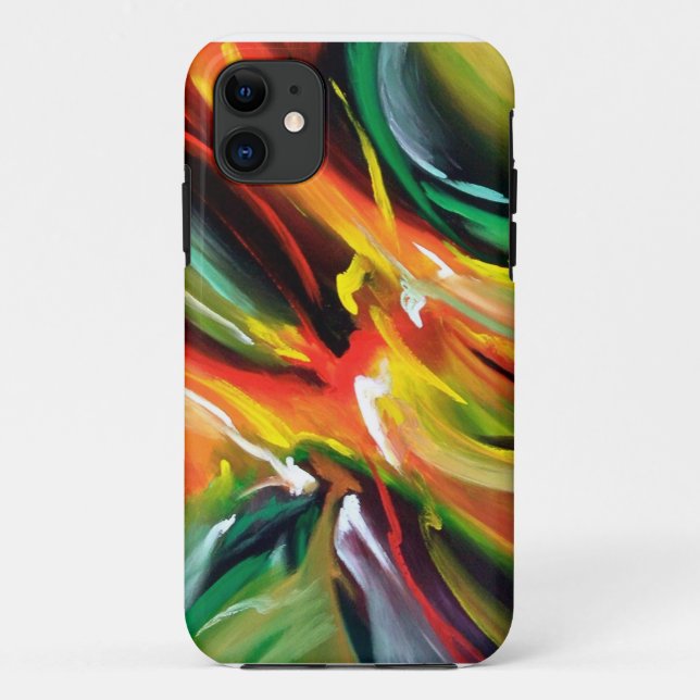 Abstract Expressionism Painting Case-Mate iPhone Case (Back)