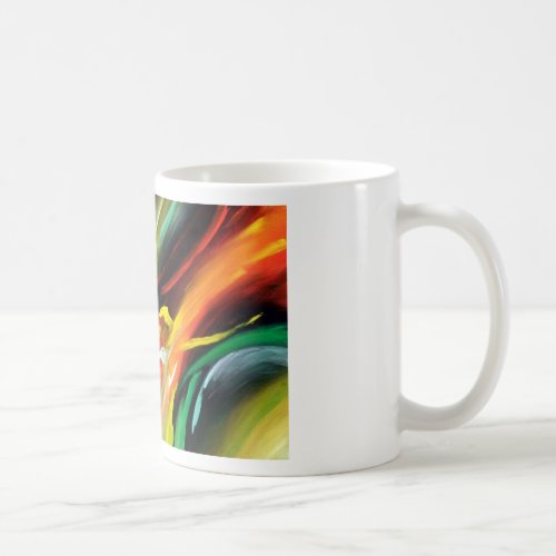 Abstract Expressionism Painting Coffee Mug