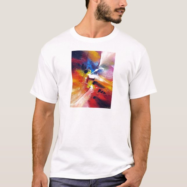 Abstract Expressionism Painting T-Shirt (Front)