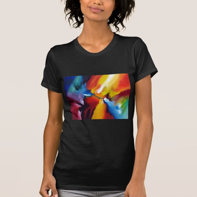 Abstract Expressionism Painting T-Shirt (Front)