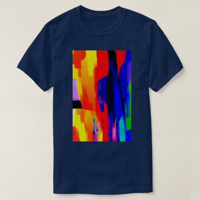 Abstract Expressionism Wallpaper 7 T-Shirt (Design Front)