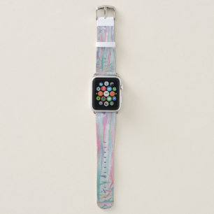 Abstract Expressionism Watercolor Art Cool Apple Watch Band