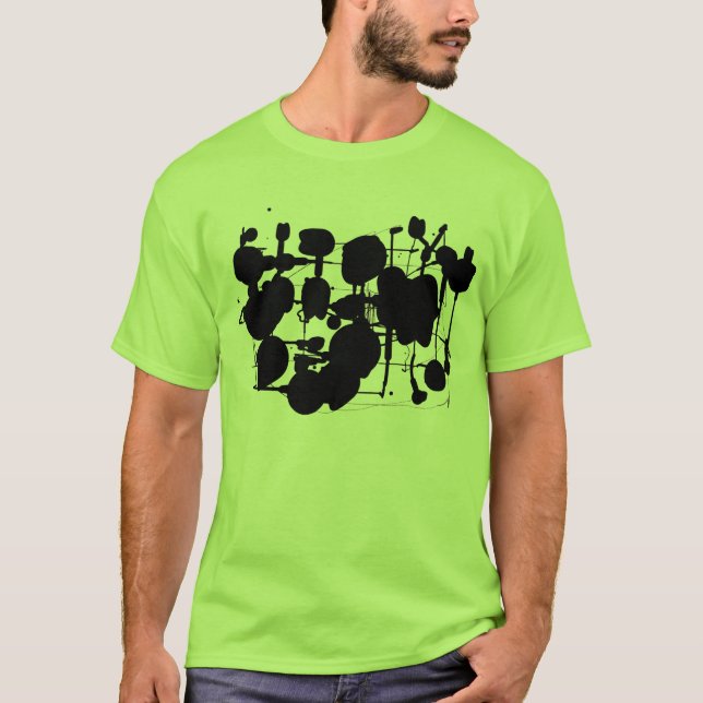 Abstract Expressionist - Customized T-Shirt (Front)