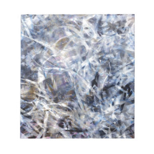 Abstract Expressionist Dance 3 Square Notepad