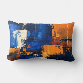 Abstract Expressionist Pillow Cover Design
