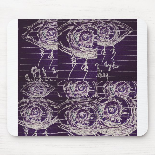Abstract eye mouse pad (Front)