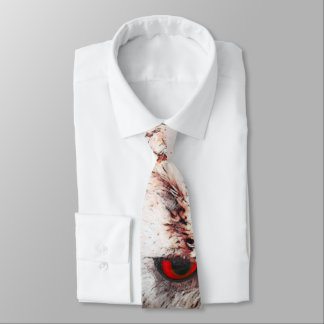 Abstract Eye of the Owl  Neck Tie