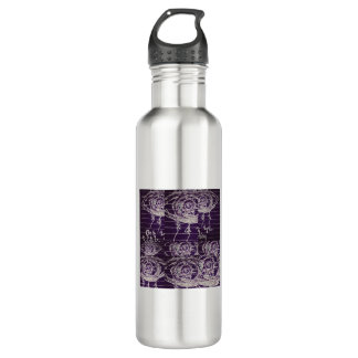 Abstract eye stainless steel water bottle