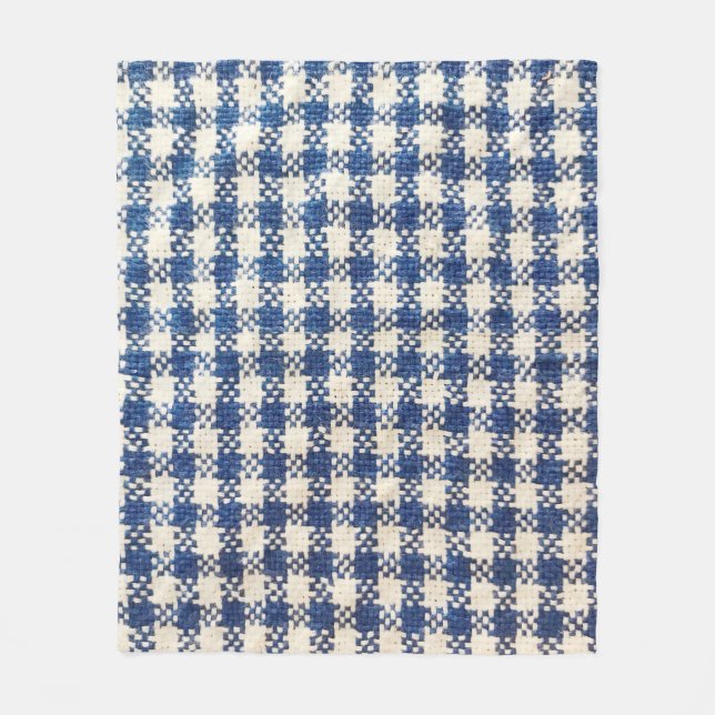Abstract fabric pattern texture background fleece blanket (Front)