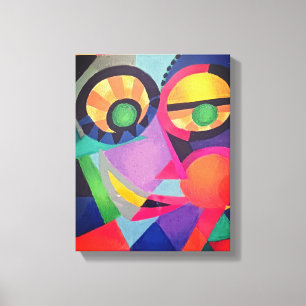 Abstract Face #1 Canvas Print