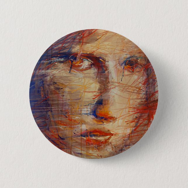 Abstract Face Button (Front)