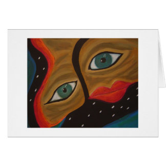 ABSTRACT FACE CARDS