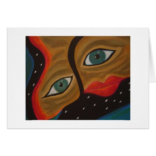 ABSTRACT FACE CARDS (Front Horizontal)