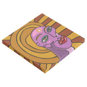 Abstract Face, Follow Your Dreams, Digital Art