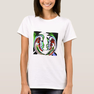 Abstract Face Hakuna Matata Art Print T-Shirt