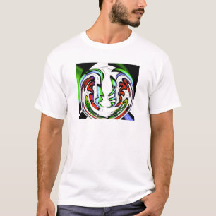 Abstract Face Hakuna Matata Art Print T-Shirt