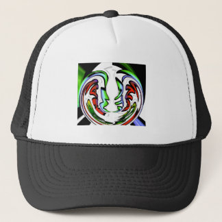 Abstract Face Hakuna Matata Art Print Trucker Hat