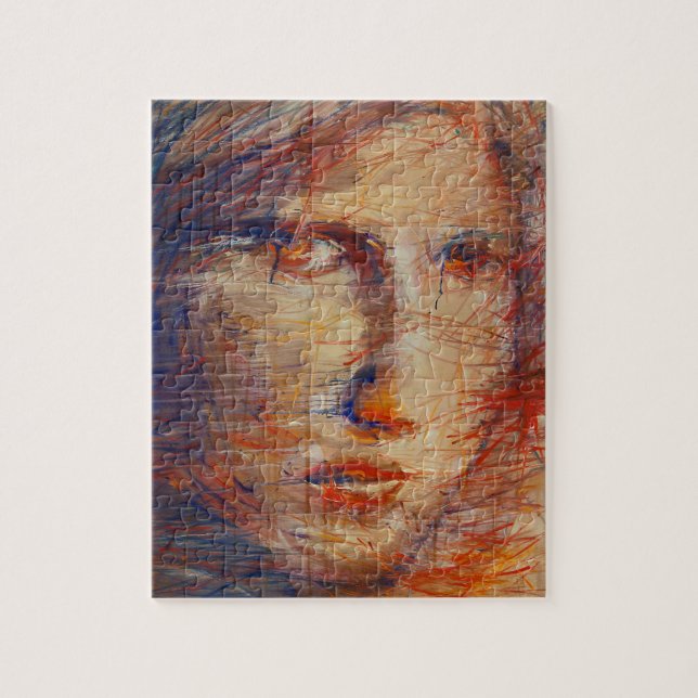 Abstract Face Jigsaw Puzzle (Vertical)
