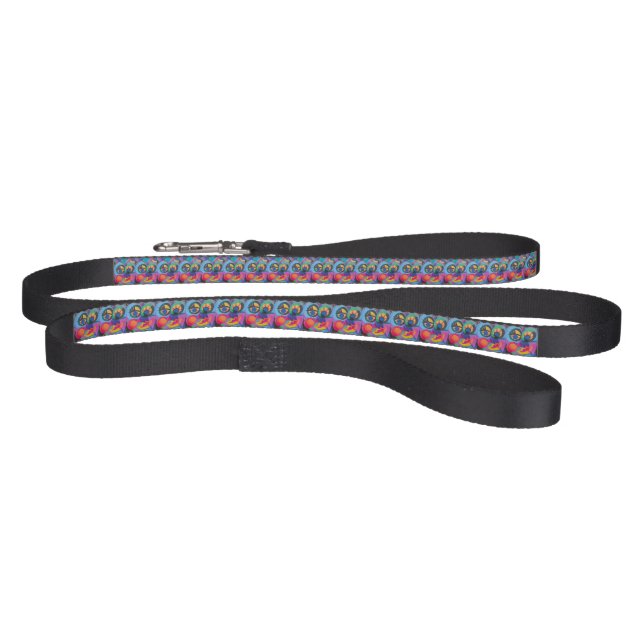 Abstract Face Pet Leash (Full)