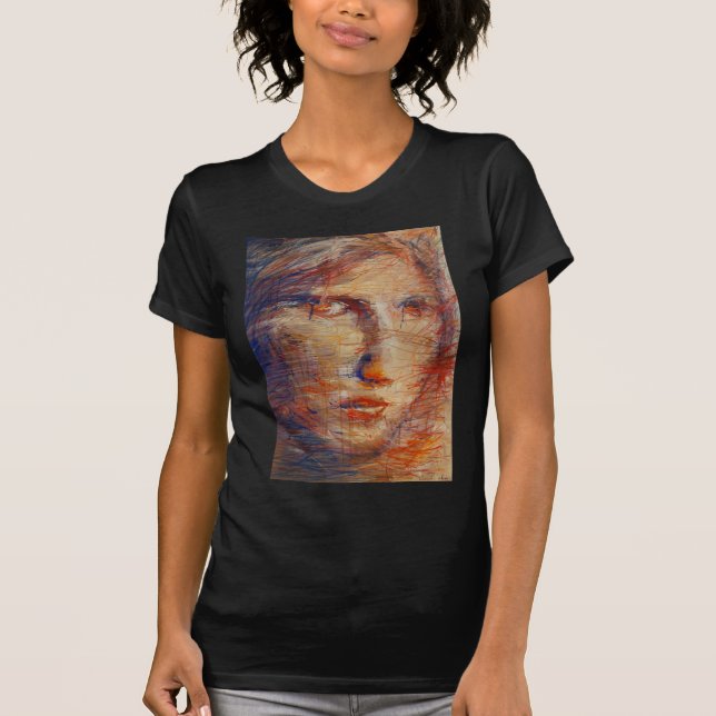 Abstract Face T-Shirt (Front)