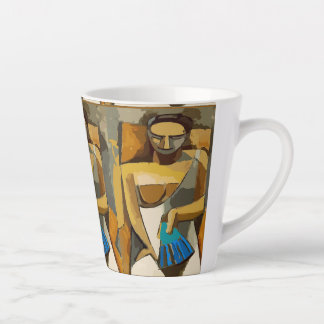 Abstract Faces, add text, Coffee Mug