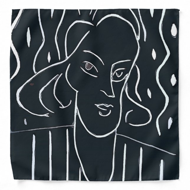 Abstract Faces Bandana (Front)