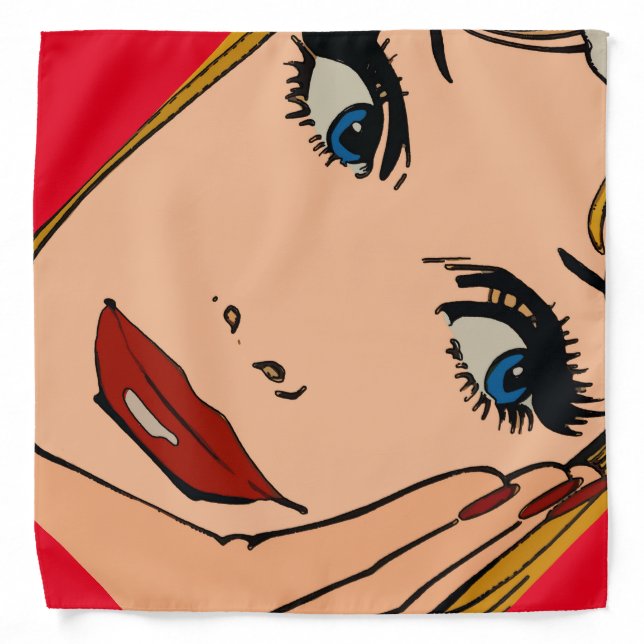 Abstract Faces Bandana (Front)